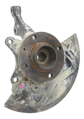 VW Golf 3 Caddy Achsschenkel Radlager links vorn 357407255c TDI geschraubt (182458)