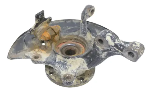 VW Golf 3 Caddy Achsschenkel Radlager links vorn 357407255c TDI geschraubt (182458)