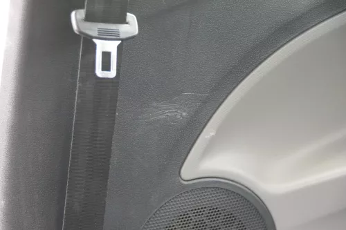 Seat Ibiza 6J Verkleidung hinten rechts 2/3-Türer Seite - schwarz / grau (182499)