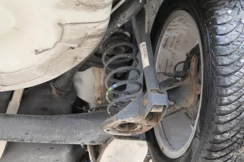 2x VW Polo 6R 6C 9N 9N3  Federn Fahrwerk Feder hinten