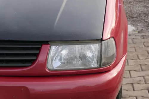 VW Polo 6N Kühlergrill Grillleiste vorne Leiste Grill VW LC3M wein rot braun (182538)