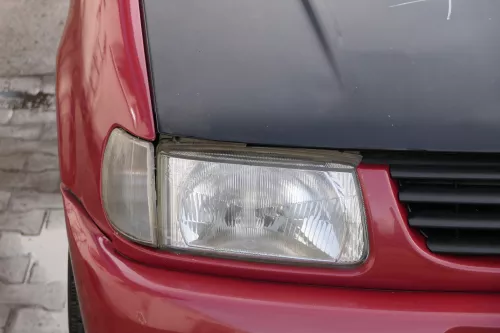 VW Polo 6N Kühlergrill Grillleiste vorne Leiste Grill VW LC3M wein rot braun (182538)