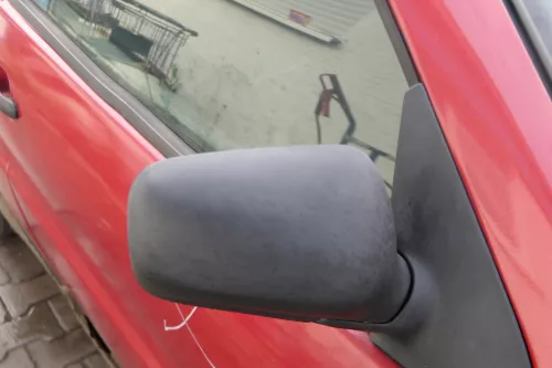 Polo 6N elektrischer elektrisch Spiegel Außenspiegel rechts schwarz matt & Glas