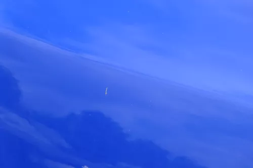 Skoda Fabia 5J Limousine Schrägheck Heckklappe hinten mit Scheibe blau LF5K (182554)