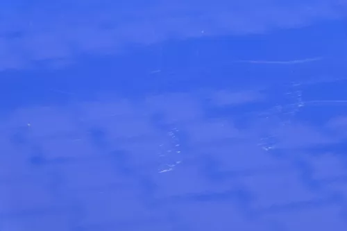 Skoda Fabia 5J Limousine Tür hinten rechts blau LF5K - Delle (182557)