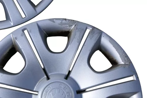 4 x Stück Original Skoda Fabia 5J Radzierkappe Radkappe 14 Zoll 5J0601147F (182574)