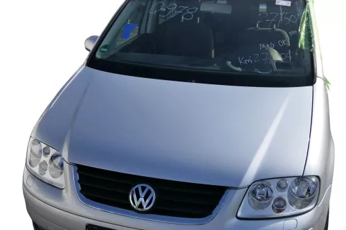 VW Touran 1T Caddy 2K Motorhaube Klappe Frontklappe silber LA7W