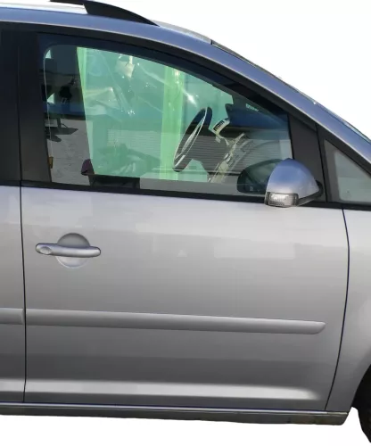 VW Touran 1T 1T3 Tür vorne rechts Beifahrertür silber LA7W - ohne Anbauteile