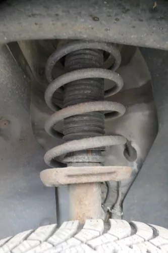 1x VW Touran Skoda Octavia 1Z Stoßdämpfer Federbein Feder 1T0413031BQ vorne