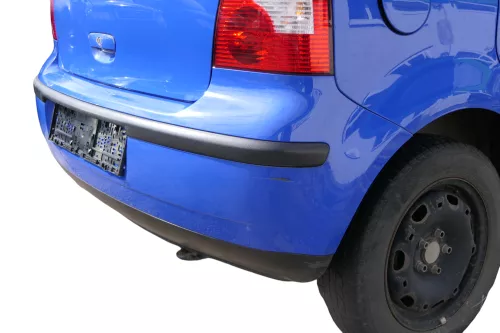 VW Polo 9N 9N3 Stoßstange Heckstoßstange hinten blau LA5F (182736)