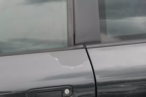 A3 8L Tür Türblatt vorne links grau schwarz LZ9U 2/3-Türer (Griffform beachten (182761)