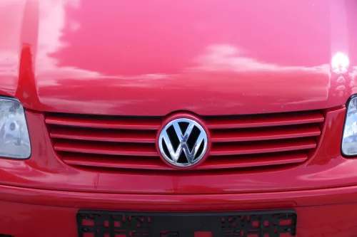 VW Polo 6N2 Motorhaube Haube vorne Klappe rot LP3G (182782)