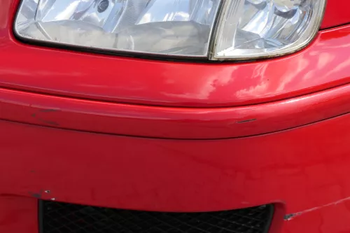 VW Polo 6N2 Stoßstange vorne Frontstoßstange Stoßfänger LP3G (182784)