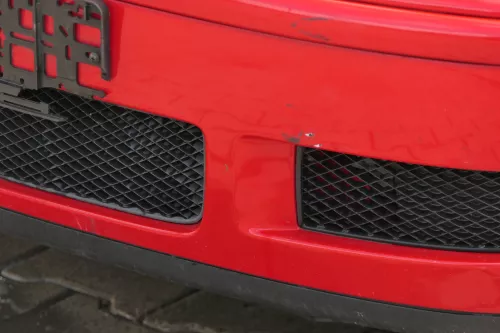 VW Polo 6N2 Stoßstange vorne Frontstoßstange Stoßfänger LP3G (182784)