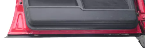 Audi 80 90 Tür vorne links Fahrertür Rahmen Türblatt rot LY3H -ohne Anbauteile (182810)