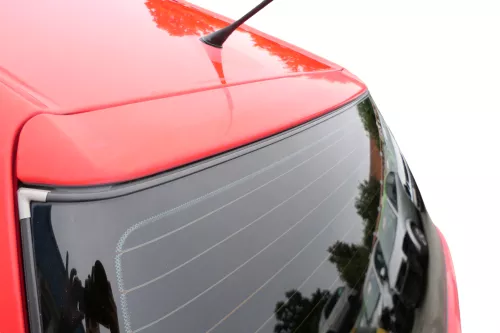 Audi 80 8C Kombi Avant hinten Heckklappe mit Scheibe Deckel rot LY3H ohneAnbaute (182822)