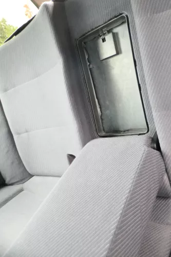 Audi 80 Kombi Avant Variant Sitz Rückbank Rücksitzbank hinten Klappe anthrazit (182874)