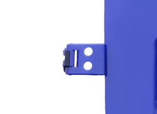 1x VW Crafter 7C MAN TGE Scharniere für Tür Flügeltür  links hinten oben blau