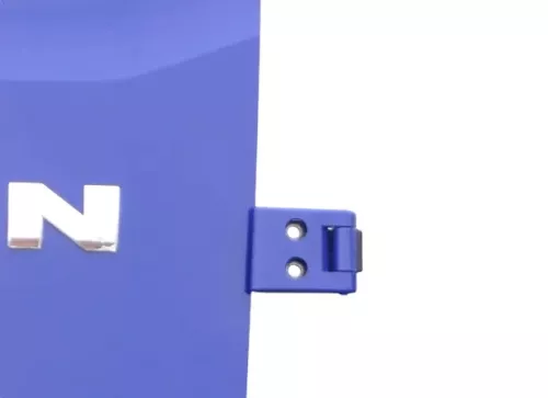1x VW Crafter 7C MAN TGE Scharniere für Tür Flügeltür rechts hinten unten blau (182889)