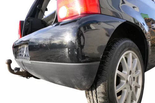 VW Lupo Stoßstange hinten Heckstoßstange Stoßfänger schwarz L041 (182977)