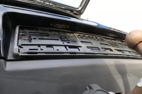 VW Lupo Stoßstange hinten Heckstoßstange Stoßfänger schwarz L041 (182977)