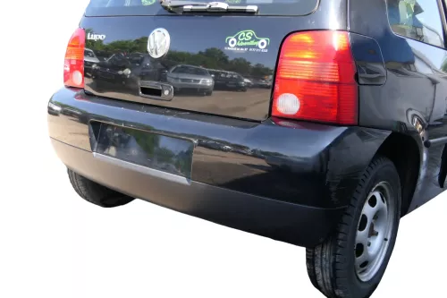 VW Lupo Stoßstange hinten Heckstoßstange Stoßfänger schwarz L041 (183022)