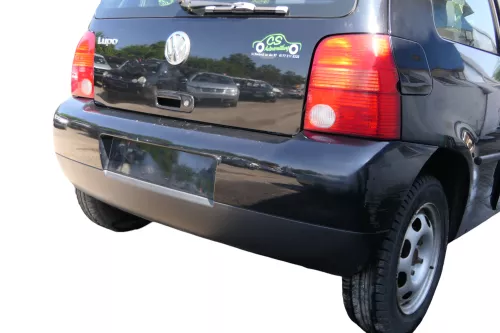 VW Lupo Stoßstange hinten Heckstoßstange Stoßfänger schwarz L041 (183022)
