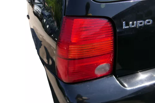 VW Lupo Stoßstange hinten Heckstoßstange Stoßfänger schwarz L041 (183022)