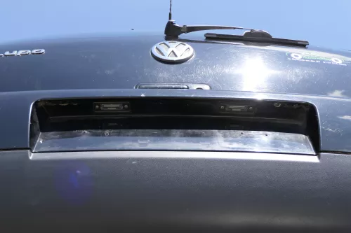 VW Lupo Stoßstange hinten Heckstoßstange Stoßfänger schwarz L041 (183022)