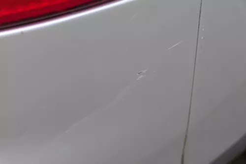 Audi A6 4B Kombi Avant Stoßstange hinten Heckstoßstange silber gra LY7W Facelift (183043)