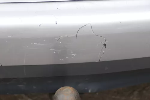 Audi A6 4B Kombi Avant Stoßstange hinten Heckstoßstange silber gra LY7W Facelift (183043)