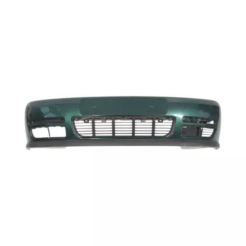 Polo 6N Stoßstange vorne breite Styling XXL Frontstoßstange grün LC6M +Gitter (183063)