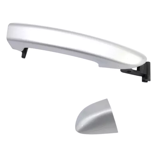 1x VW Passat 3C Türgriff Tür Griff vorne rechts außen silber grau LA7W (183097)