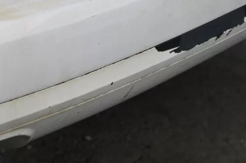 VW Passat 3C Kombi Stoßstange hinten Heckstoßstange Stoßfänger weiß LB9A (183123)