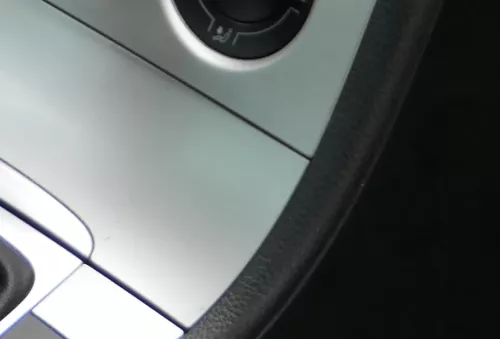 Passat 3C Mittelkonsole Verkleidung Klappe Abdeckung Dekor silber matt chrom Asc (183132)