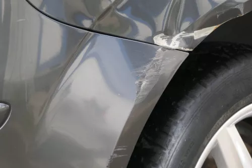 Seat Altea 5P Stoßstange hinten Heckstoßstange Stoßfänger grau LW7Z (183154)