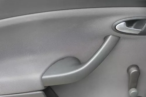 1x Altea 5P Türverkleidung Verkleidung Tür hinten links - schwarz venusgrau (183158)