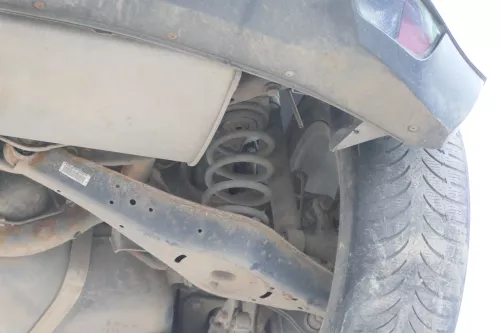 2x VW Passat 3C Feder hinten Federn 2x 3C0511115Q 1x violett 2x orange