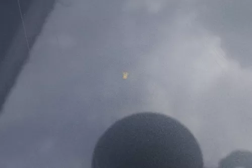 VW Polo 9N3 Cross Motorhaube KLappe vorne grau LC7V (183192)