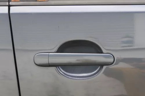 VW Polo 9N 9N3 Tür vorne rechts Beifahrertür 4/5-Türer grau LC7V ohneAnbauteile (183197)