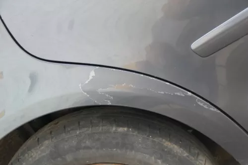VW Polo 9N 9N3 Tür hinten rechts 4/5-Türer grau LC7V - ohne Anbauteile (183198)