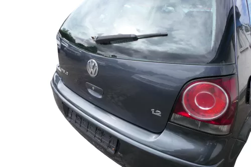 VW Polo 9N 9N3 Stoßstange Heckstoßstange hinten grau LC7V (183201)