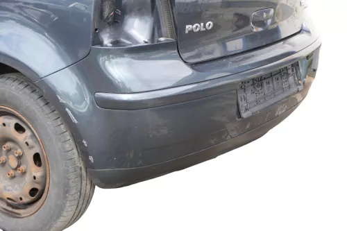 VW Polo 9N 9N3 Stoßstange Heckstoßstange hinten grau LC7V (183201)