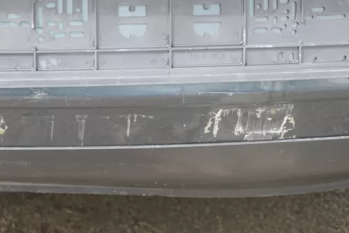 VW Polo 9N 9N3 Stoßstange Heckstoßstange hinten grau LC7V (183201)