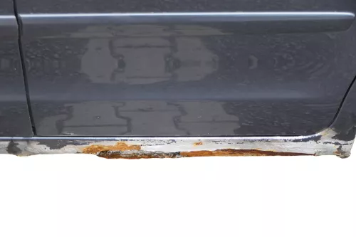 VW Polo 9N 9N3 Tür hinten links 4/5-Türer grau LC7V - ohne Anbauteile (183202)