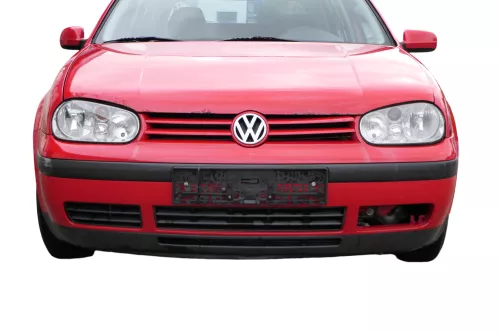 VW Golf 4 1J Stoßstange vorne Stoßfänger vorn rot LP3G