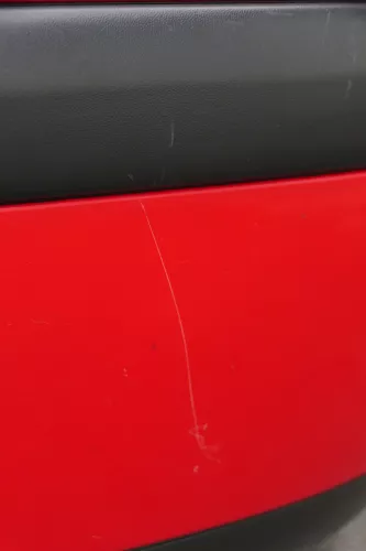 VW Golf 4 Limousine Stoßstange hinten Heckstoßstange Stoßfänger rot LP3G (183219)