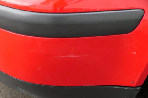 VW Golf 4 Limousine Stoßstange hinten Heckstoßstange Stoßfänger rot LP3G (183219)