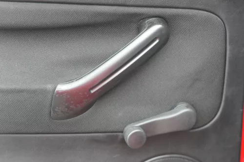 1x VW Golf 4 1J Limousine Türverkleidung Verkleidung Tür hinten links schwarz (183223)