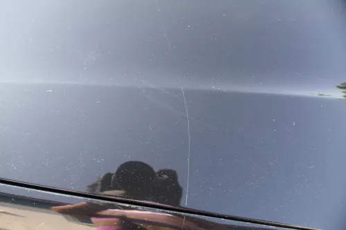 VW Polo 9N3 Cross Motorhaube KLappe vorne schwarz L041 (183231)